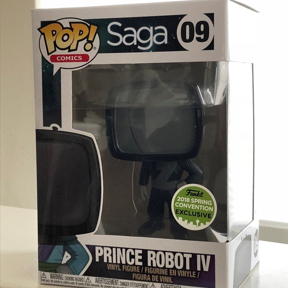Pop! Funko SAGA Prince Robot IV Spring EXCLUSIVE